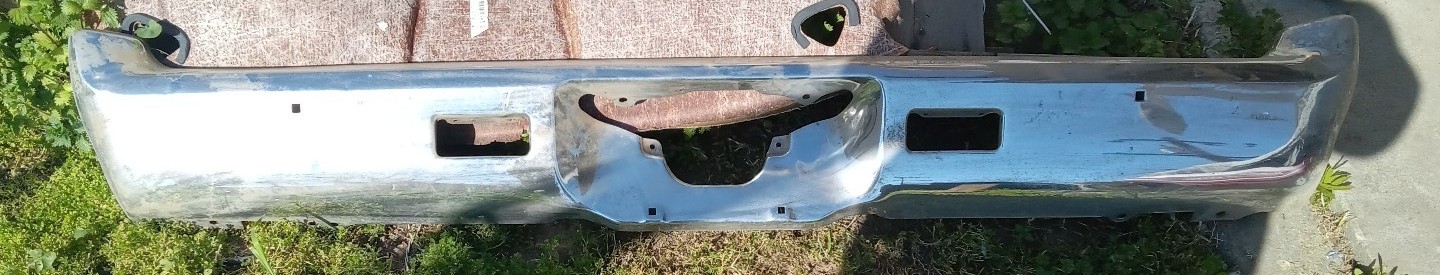 Rear bumper chrome and front grill both to 1969 chevy el camino