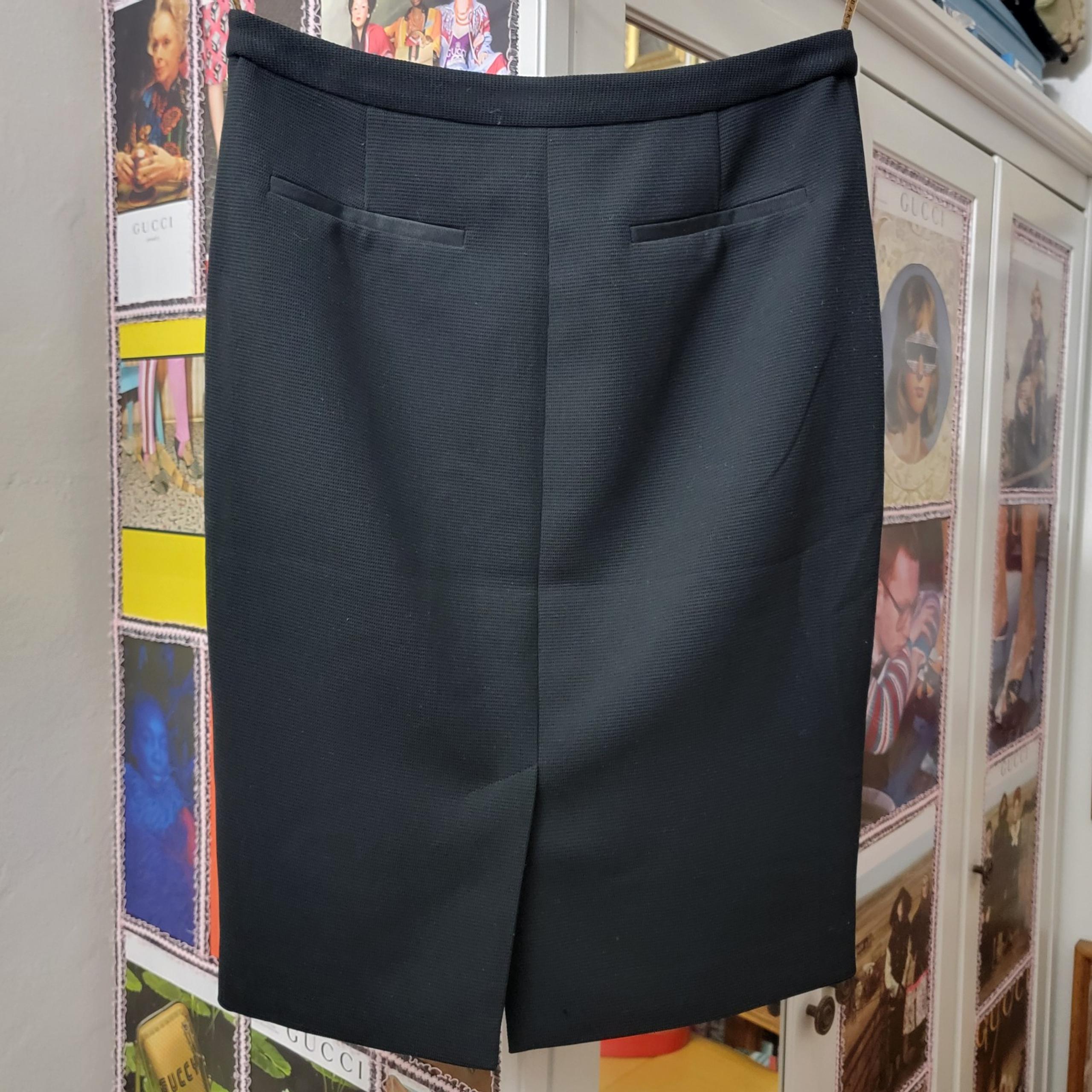 Office Siren Black Pencil Skirt - Ted Baker