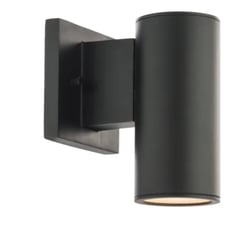 WAC Lighting Cylinder Single Light 7 Tall LED Outdoor Wall Sconce WS-W190208-30