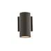WAC Lighting Cylinder Single Light 7 Tall LED Outdoor Wall Sconce WS-W190208-30