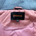 AMBIANCE OUTERWEAR Hooded Zip Up Jacket Windbreaker Gray Pink Active Medium