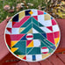 West Elm christmas Modern & Bright Salad Plate Set of four