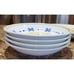 MARINA (blue & yellow) by CALECA Italian Pottery Hand Painted Dishes (Set of 9)