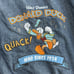 Vintage 90s Disney Donald Duck Varsity Bomber Jacket L Denim Streetwear Y2K