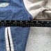 Vintage 90s Disney Donald Duck Varsity Bomber Jacket L Denim Streetwear Y2K