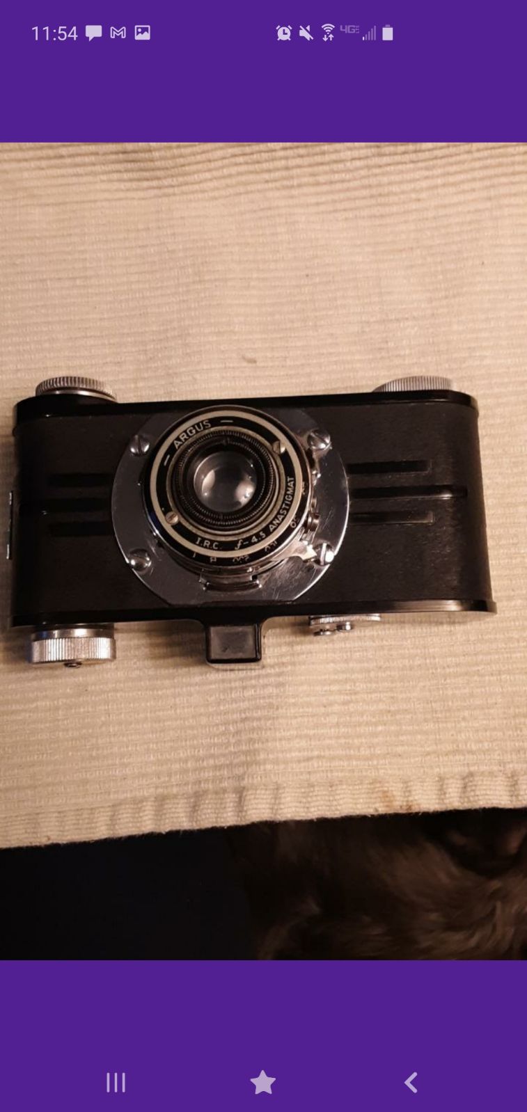 Vintage Argus camera