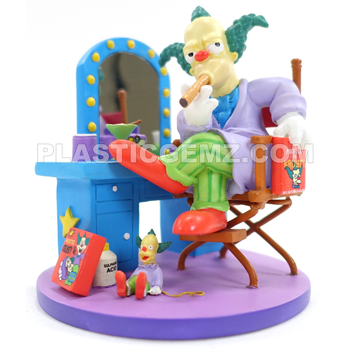 RARE Simpsons Krusty The Clown Statue Hey Hey Kids The Hamilton Collection
