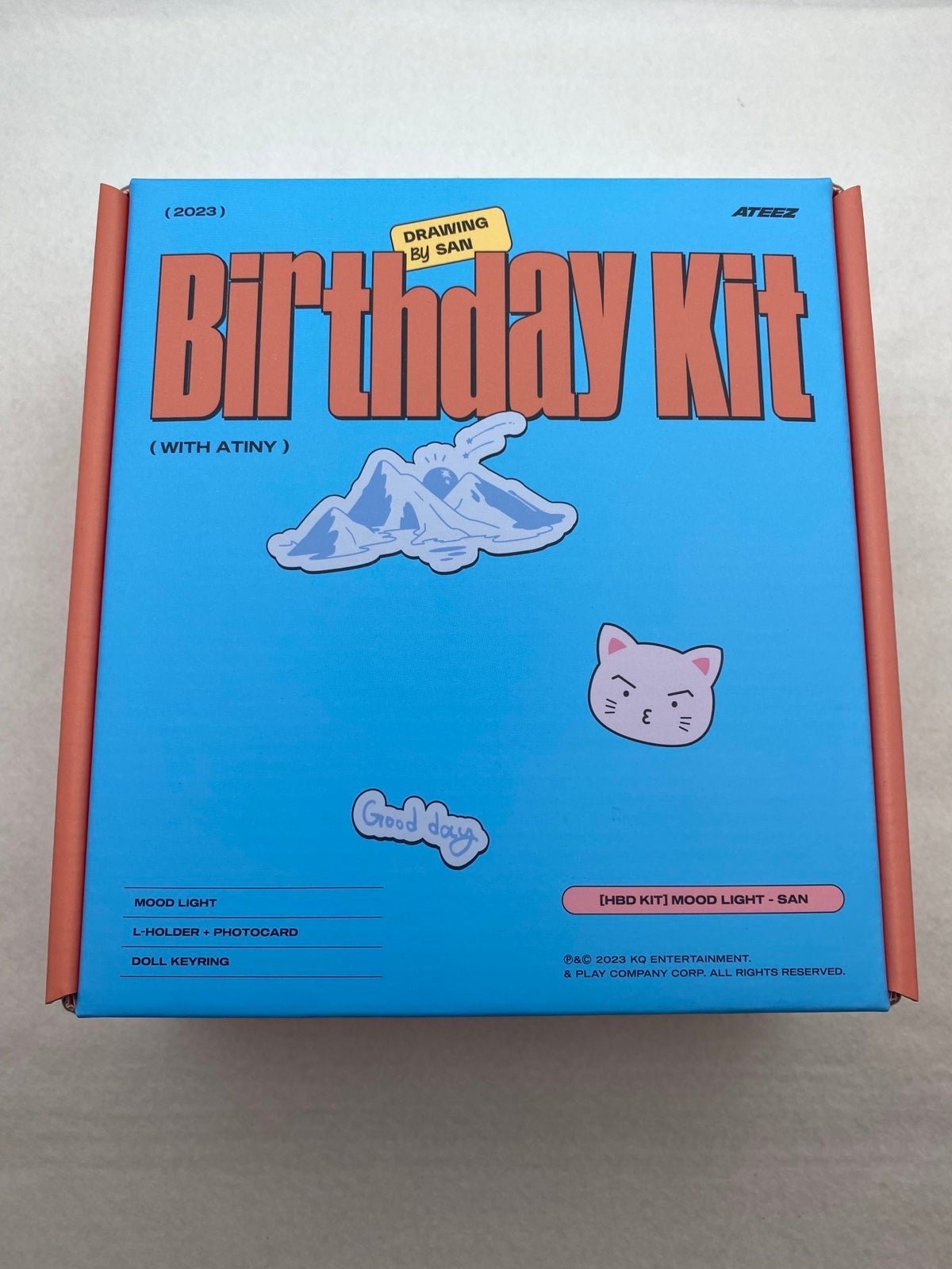 ATEEZ OFFICIAL BIRTHDAY KIT HBD SAN SEALED - Party Decorations