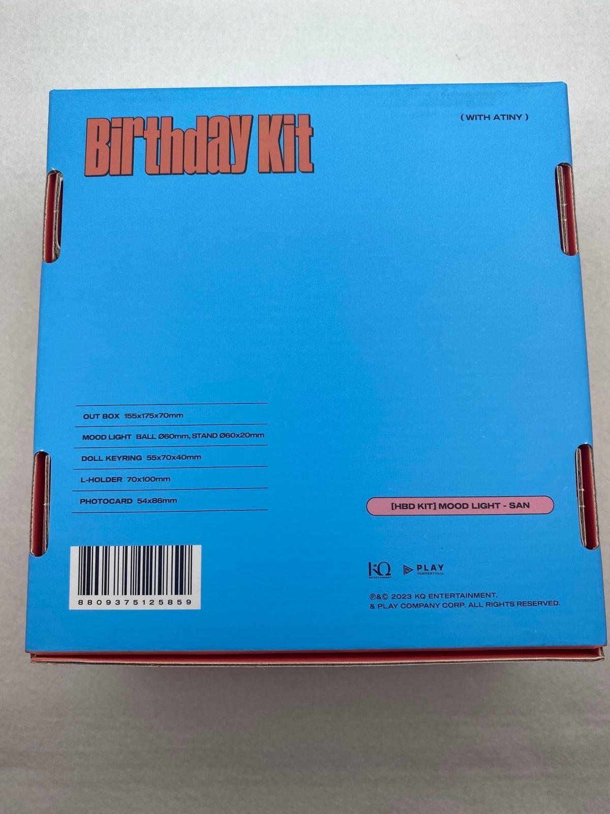 MINGI ATEEZ HBD MD 2023 BIRTHDAY KIT FIX ON BRACELET
