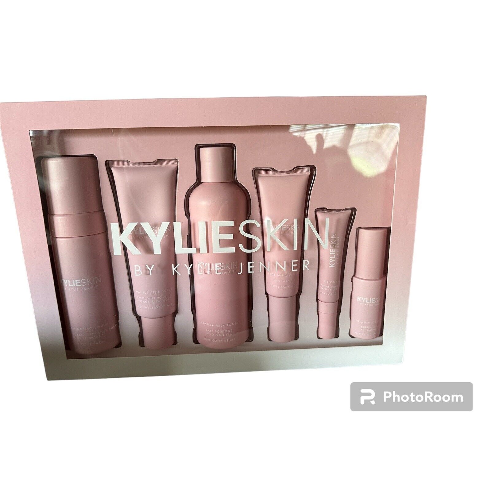 Kylie Skin Care 6 Piece Set- Face Wash, Toner, Scrub, Moisturizer, Eye Full Size