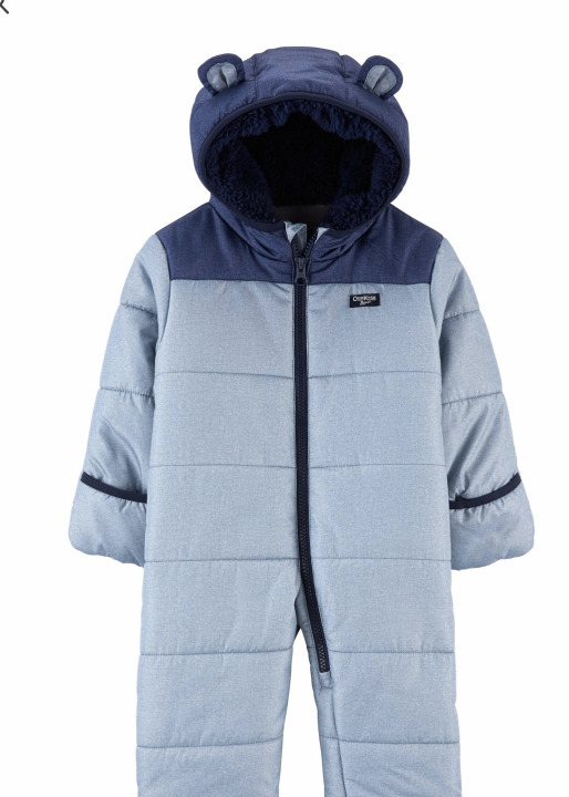 NWT Osh kosh 3-6m pram teddy bear coat