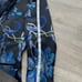 Men’s Retro Paris Blue Floral Blazer Jacket