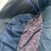 Men’s Retro Paris Blue Floral Blazer Jacket