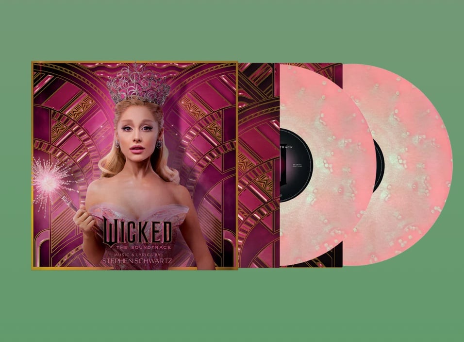 Wicked: The Soundtrack-Glinda Vinyl 2LP-Pink Vinyl-Ariana Grande-NEW & SEALED 2