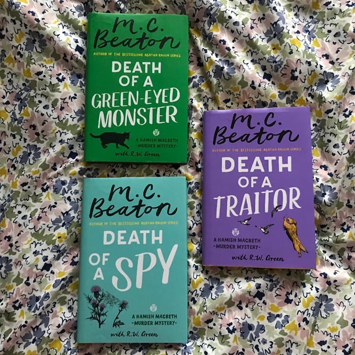 Death of a Green-Eyed Monster, Death of a Traitor, & Death of a Spy
