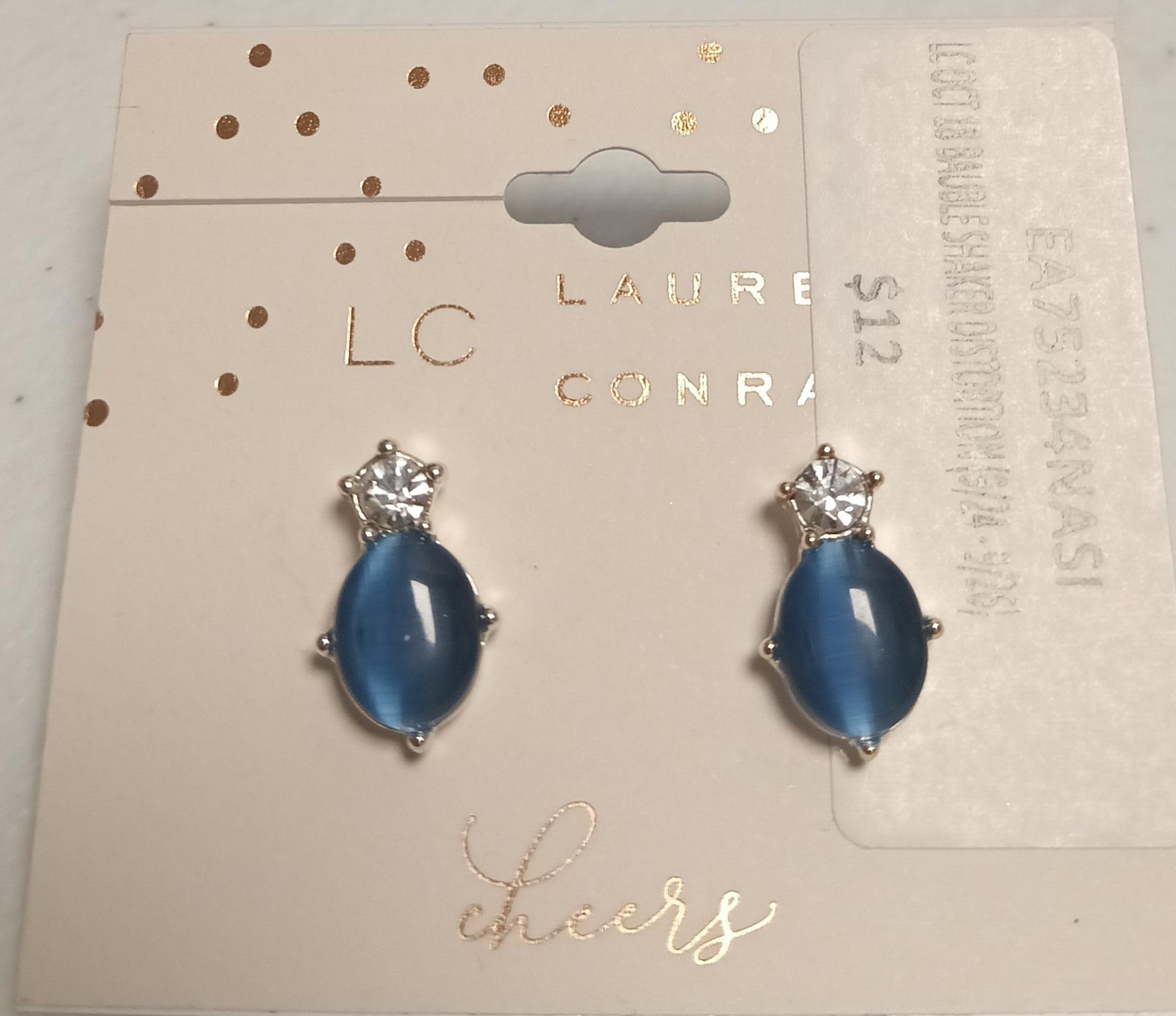 LAUREN CONRAD BAUBLE SHAKER DISTORT ON EARRINGS