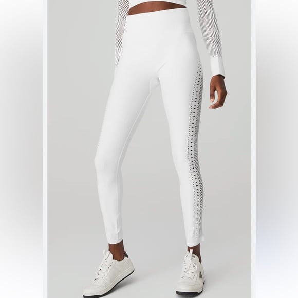 Alo Seamless High-Waist 7/8 Open Air Legging Medium