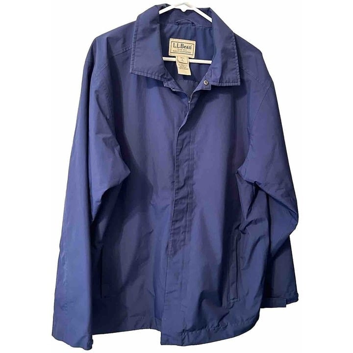 LL Bean Jacket Large Removable Hood Men’s OAJV3