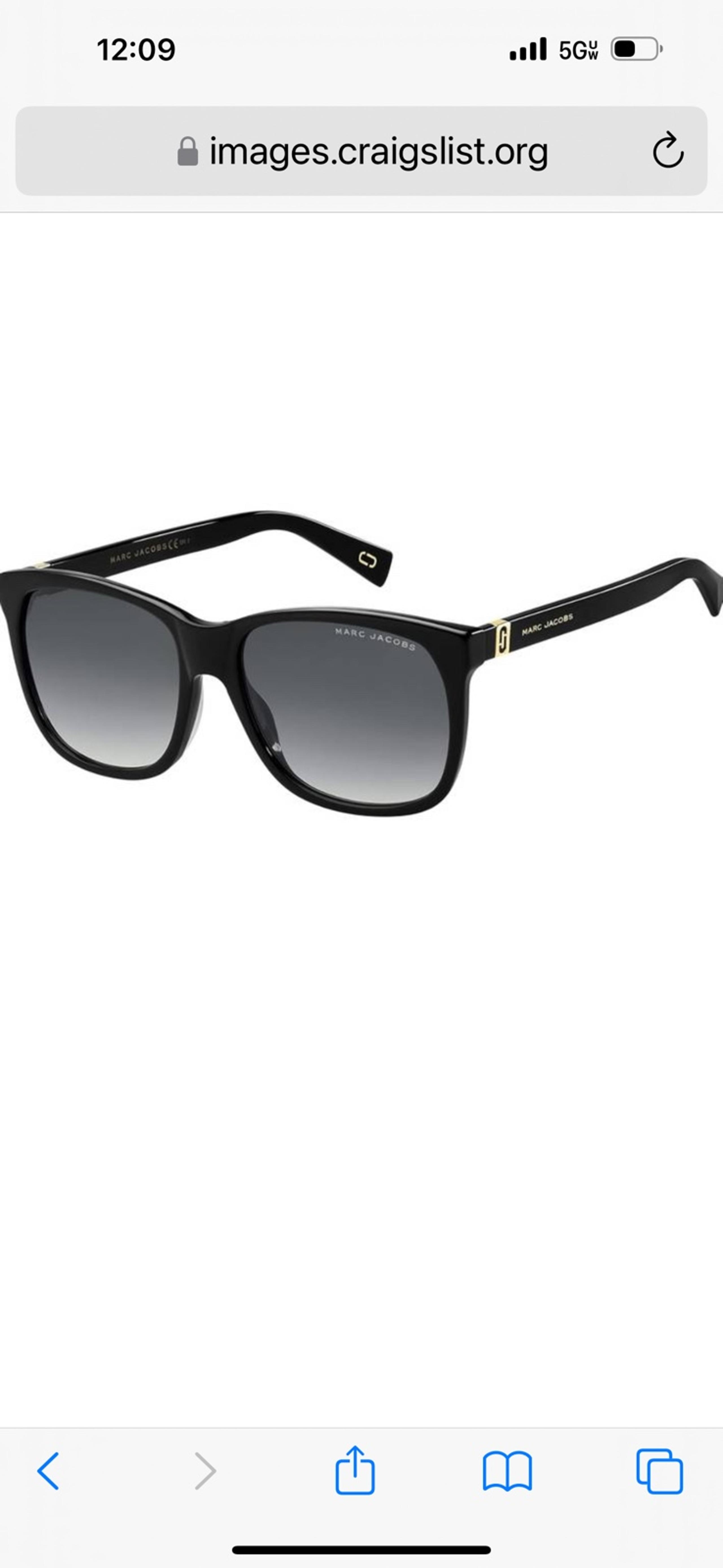 New Marc Jacobs Women's Marc 337/S Square Sunglasses