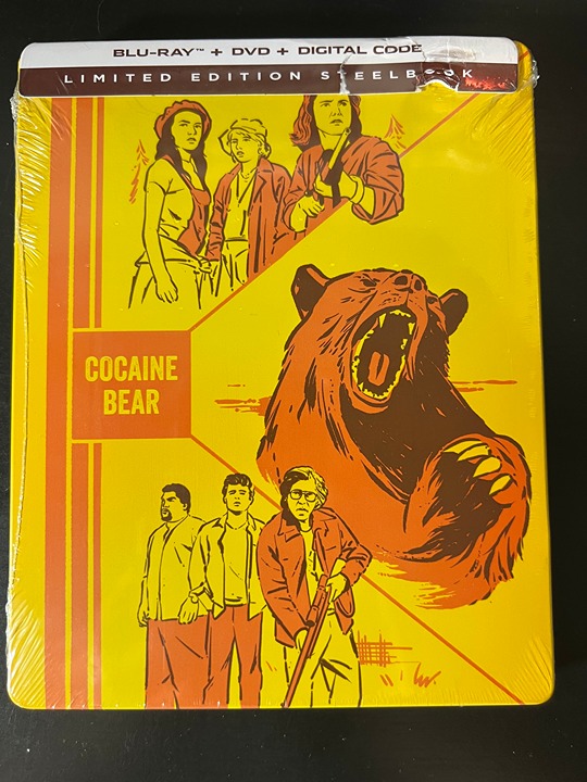 Blu Ray Cocaine Bear Sealed