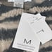 Magaschoni 100% Cashmere Animal Print Zebra Striped Sweater Size Medium New NWT