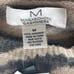 Magaschoni 100% Cashmere Animal Print Zebra Striped Sweater Size Medium New NWT