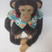 Vintage 1984 Child’s Playmate plush chimpanzee hand puppet