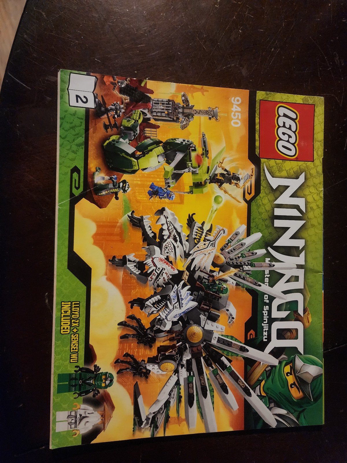 LEGO Ninjago instructions book