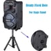 Bluetooth Portable Karaoke Speaker w/ Remote,&2 Wireless Mics-Rechargeable Batt