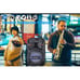 Bluetooth Portable Karaoke Speaker w/ Remote,&2 Wireless Mics-Rechargeable Batt