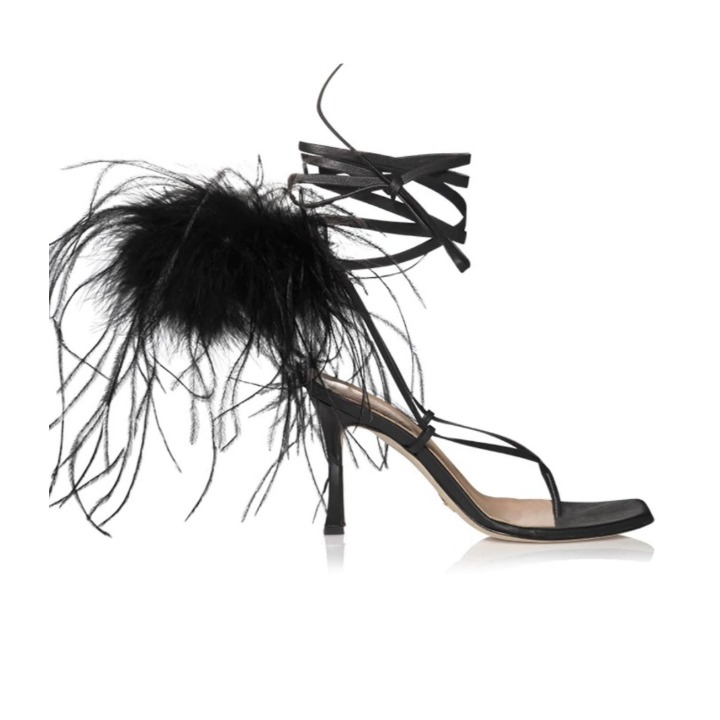 NEW BROTHER VELLIES Paloma Sandal in Midnight Size 36