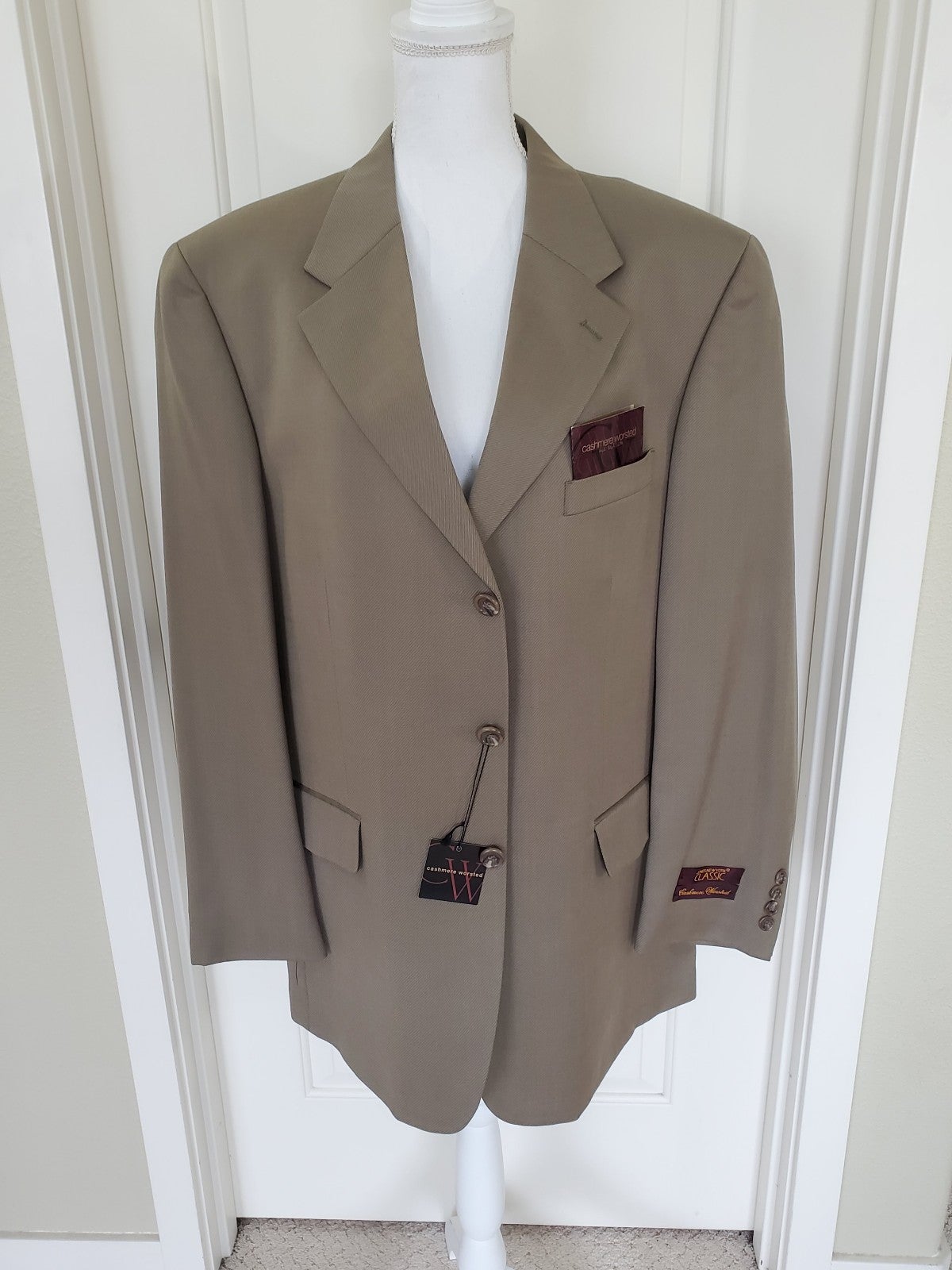 Vintage Men's Wool/Cashmere Jones of New York Blazer