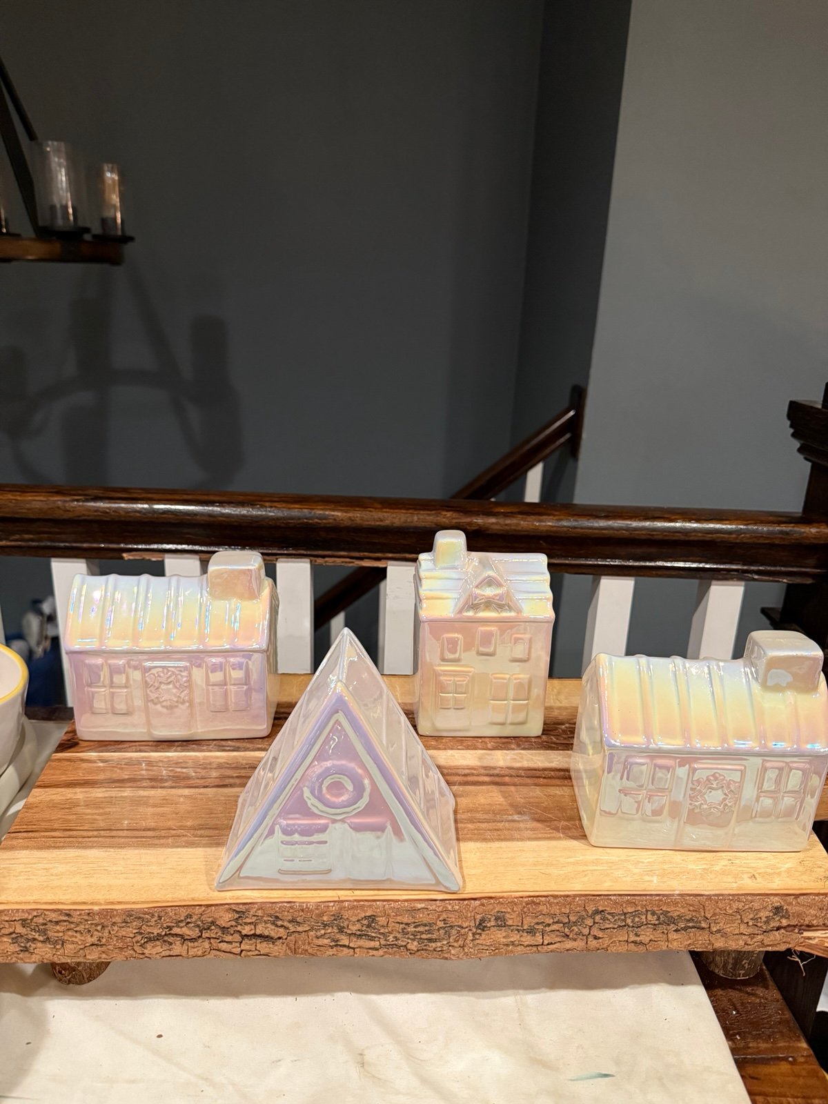 READ – Target Bullseye Iridescent Ceramic Christmas Village 4 ‘22/‘23