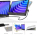 SideTrak Swivel 14” Patented Attachable Portable Monitor for Laptop