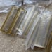 Set of 11 Gold Acrylic Frames