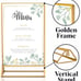 Set of 11 Gold Acrylic Frames