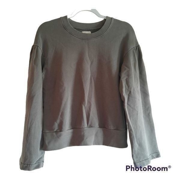 Madewell Karen Walker Washed Gray Sweatshirt