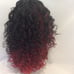 3 Tone Curly Lace Front Wig New