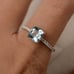 Beautiful Letter MOM Gift Pendant Simulated Diamond 925 Silver US925P1141