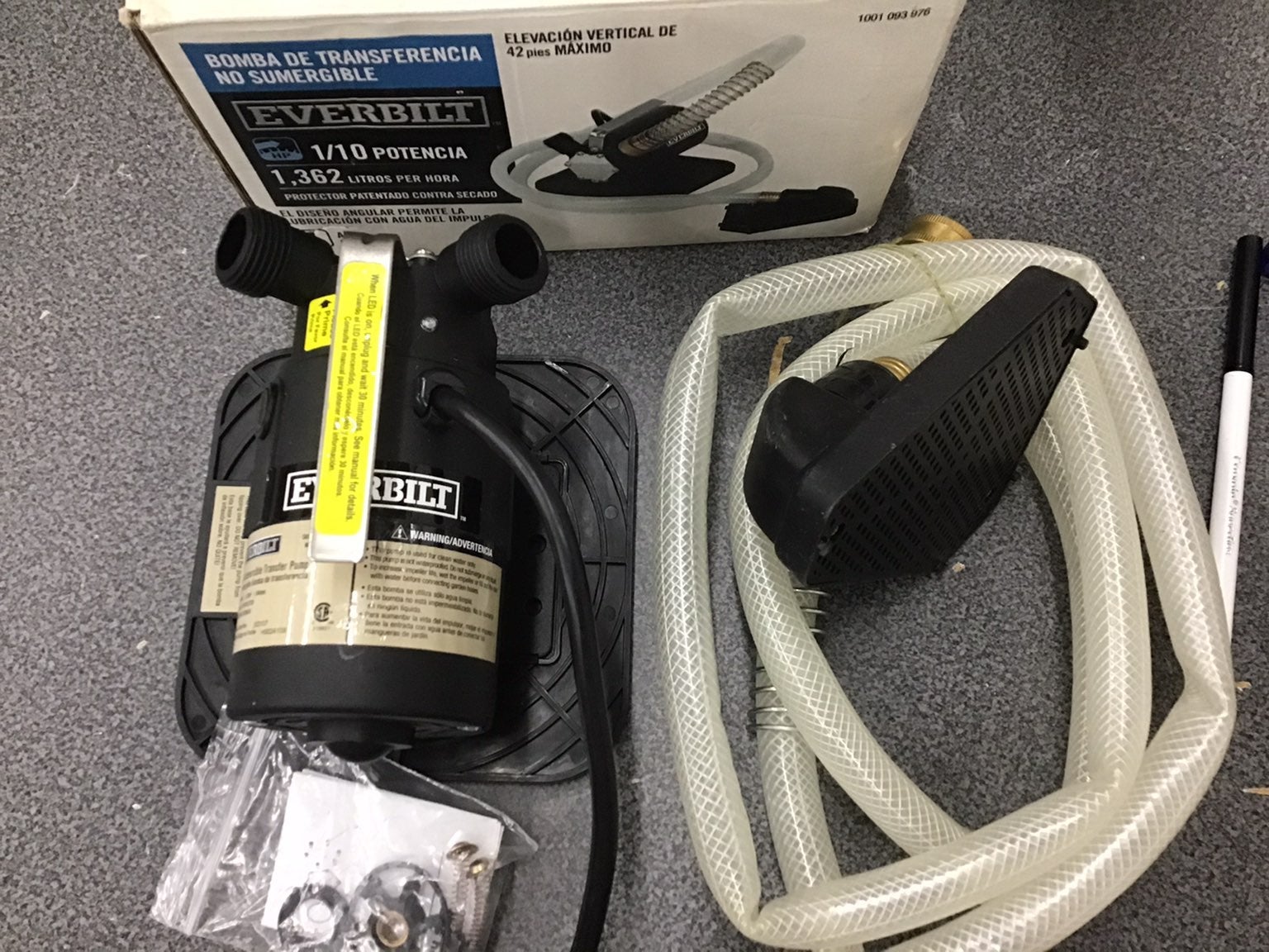 Non-submersible Transfer Pump