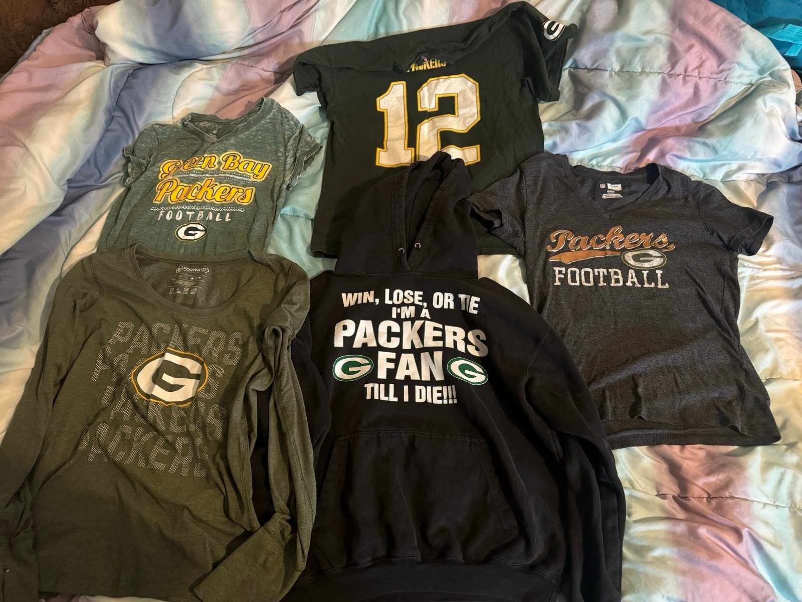 Green Bay Packers shirts