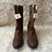 New with tags! Brown leather cowboy boots