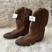 New with tags! Brown leather cowboy boots