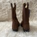 New with tags! Brown leather cowboy boots