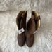 New with tags! Brown leather cowboy boots