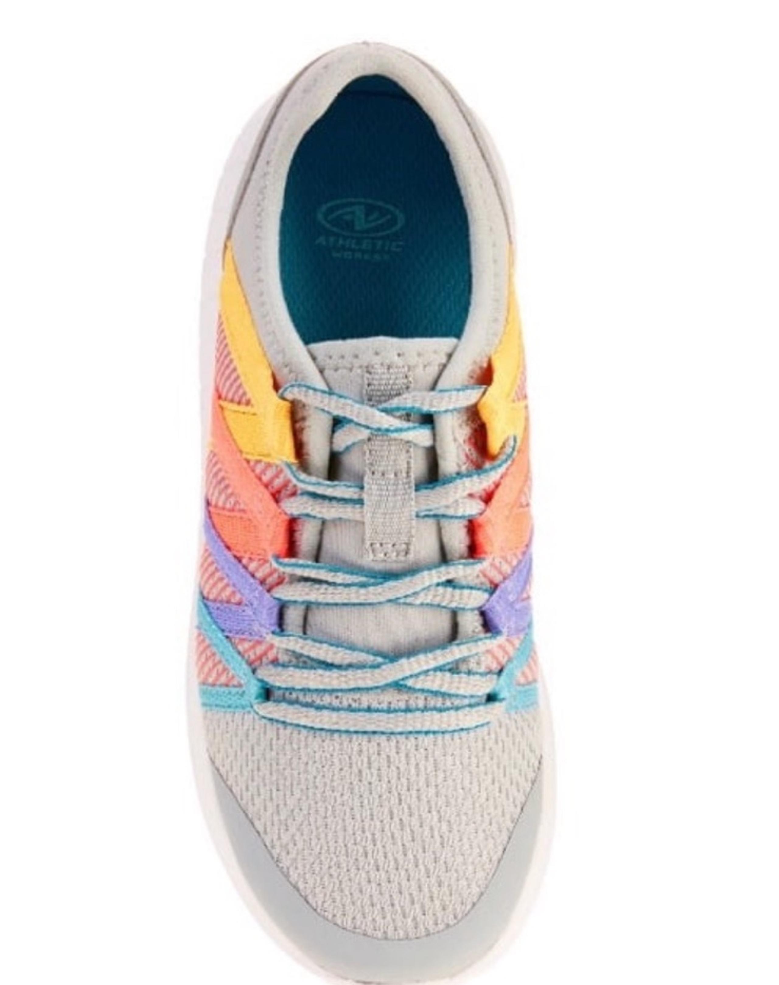 Big Girls Rainbow Runner athletic shoes size 6 new