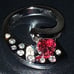 Ruby engagement ring