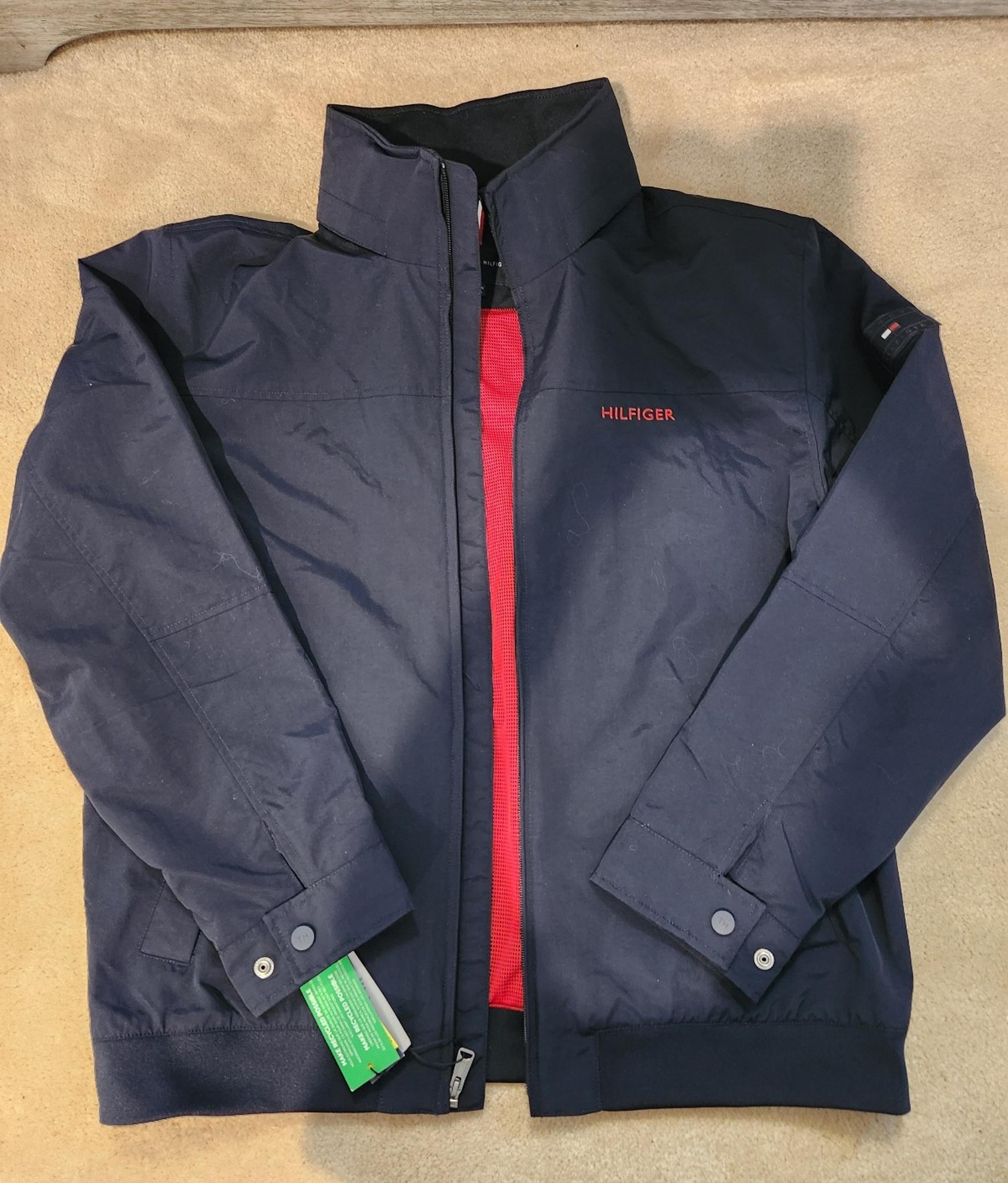 TOMMY HILFIGER REGATTA YACHT JACKET WINDBREAKER - Men's Size XXL Water Resistant