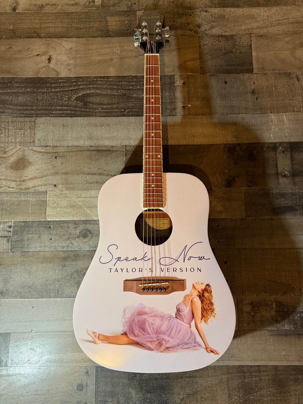 Taylor Swift Speak Now Taylor’s Version acoustic guitar limited edition