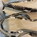 NWOT Women’s Marc Fisher Ansili Snakeskin Sling Back Flat Mule Shoes- Sz 6.5
